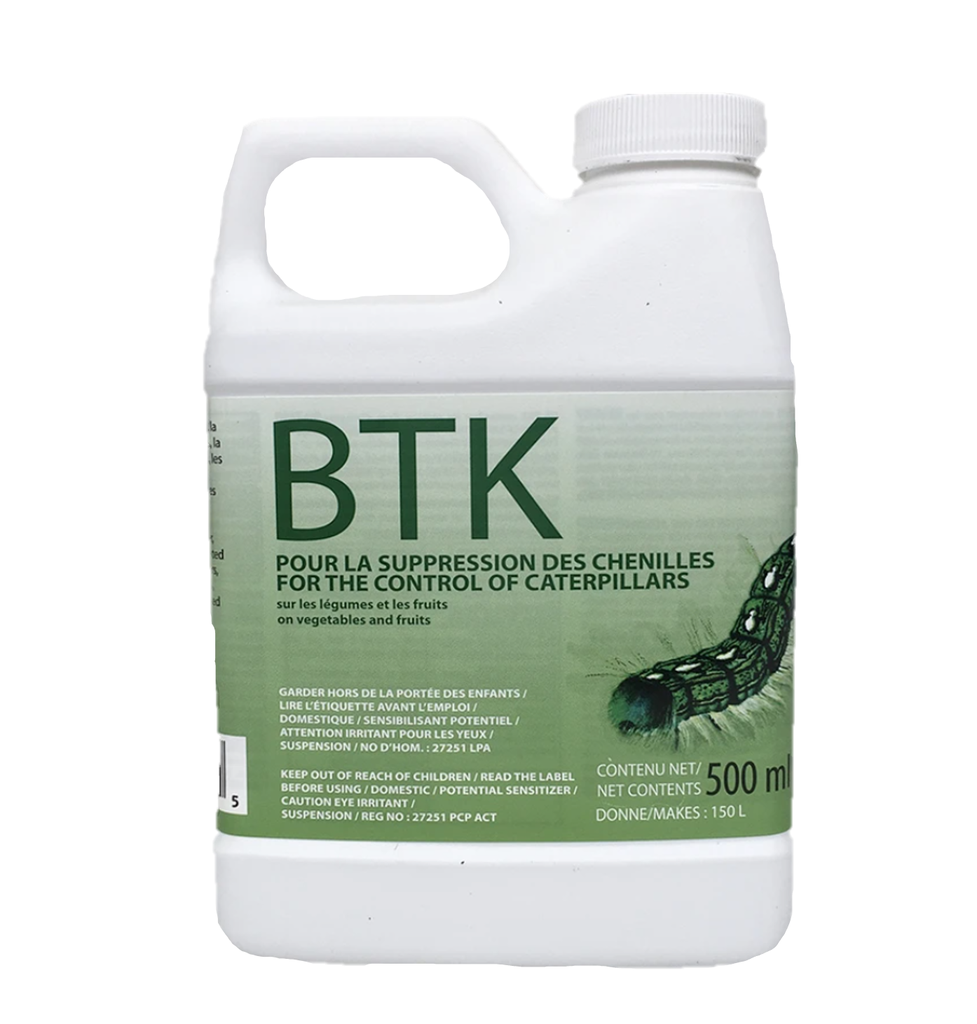 Insecticide Biologique BTK | Serres St-Élie