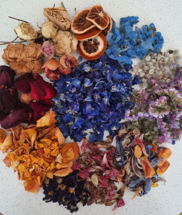 Langage des fleurs & pot-pourri parfumé Langage des fleurs & pot-pourri parfumé