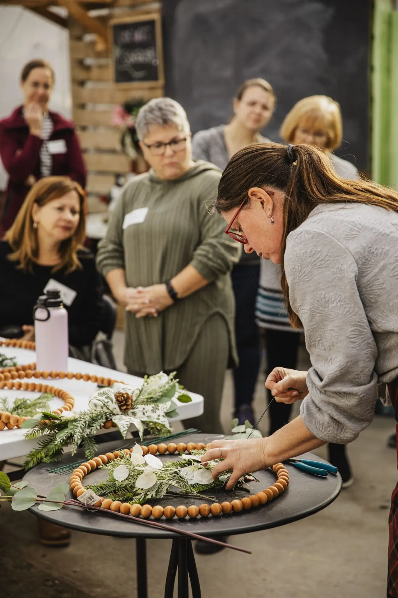 Accueil_Noël_Atelier_Serres St-élie Accueil_Noël_Atelier_Serres St-élie