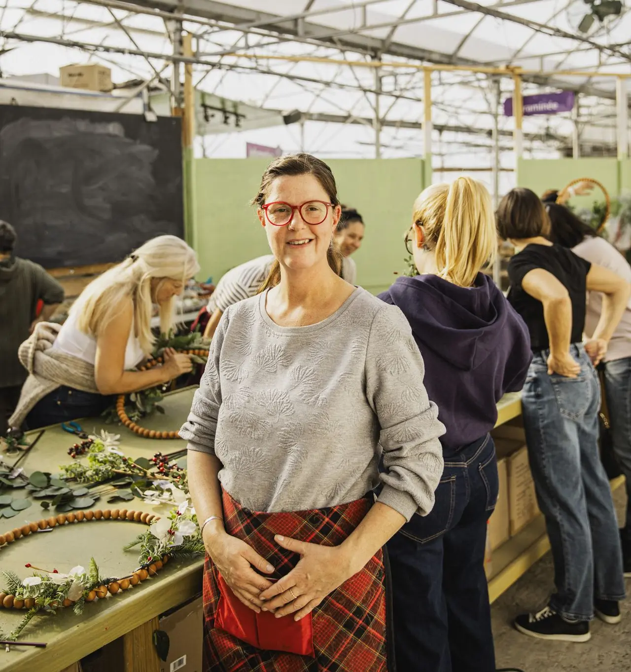 Francine Pilotte Animatrice Ateliers Serres St-Élie Francine Pilotte Animatrice Ateliers Serres St-Élie