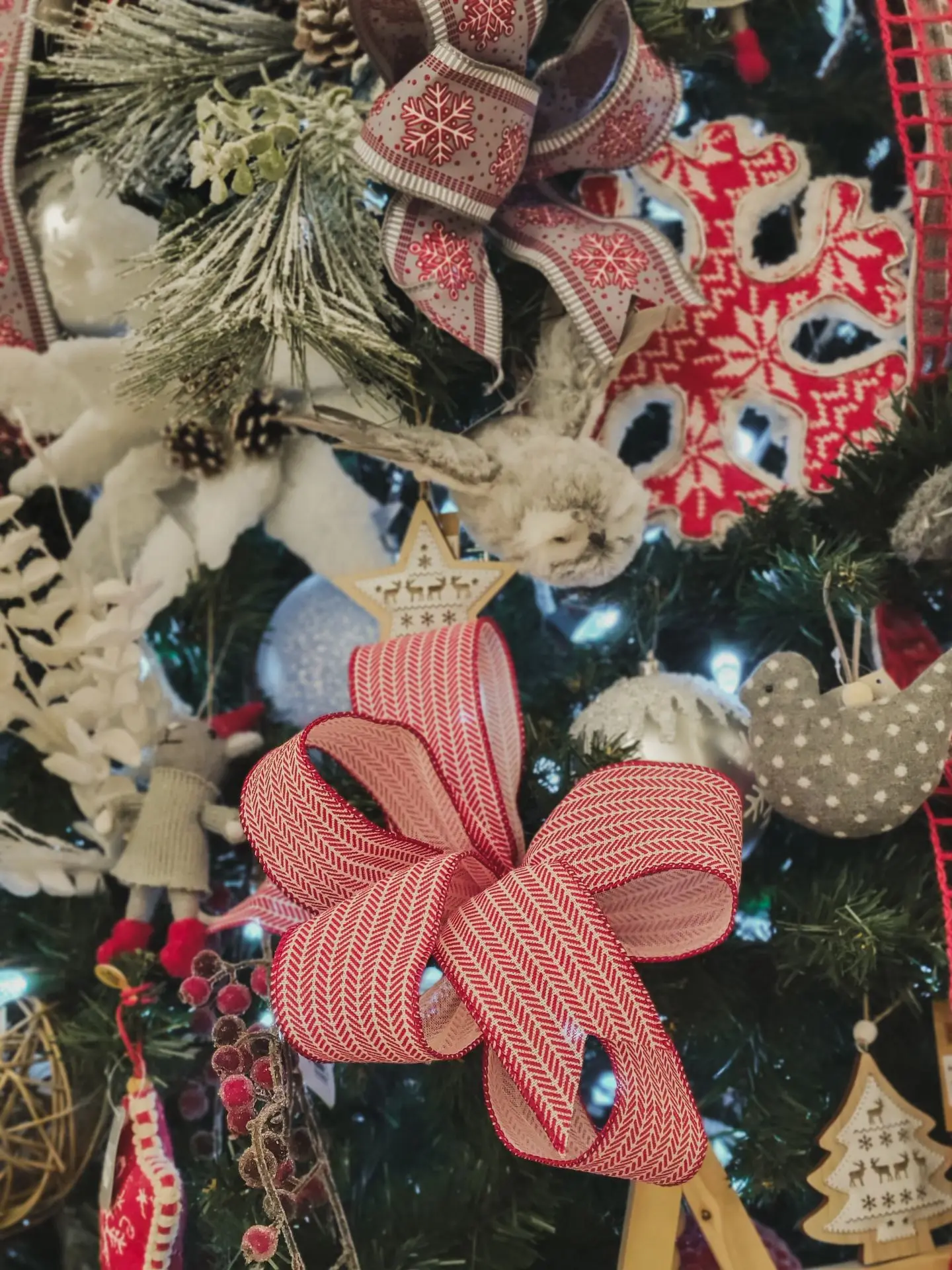 Boucle Sapin de Noël Atelier Art de la boucle parfaite Serres St-Élie