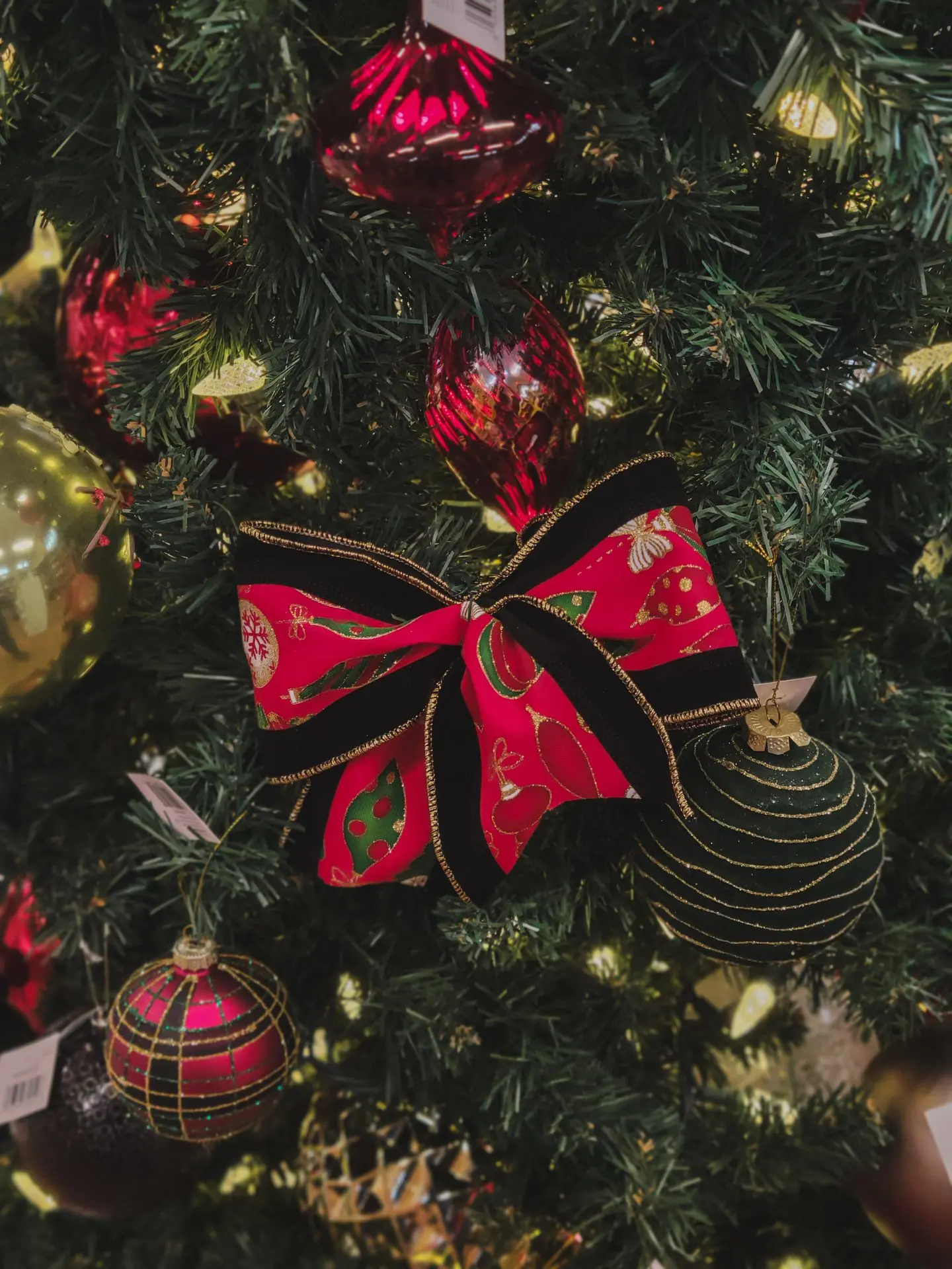 Boucle Sapin de Noël Atelier Art de la boucle parfaite Serres St-Élie