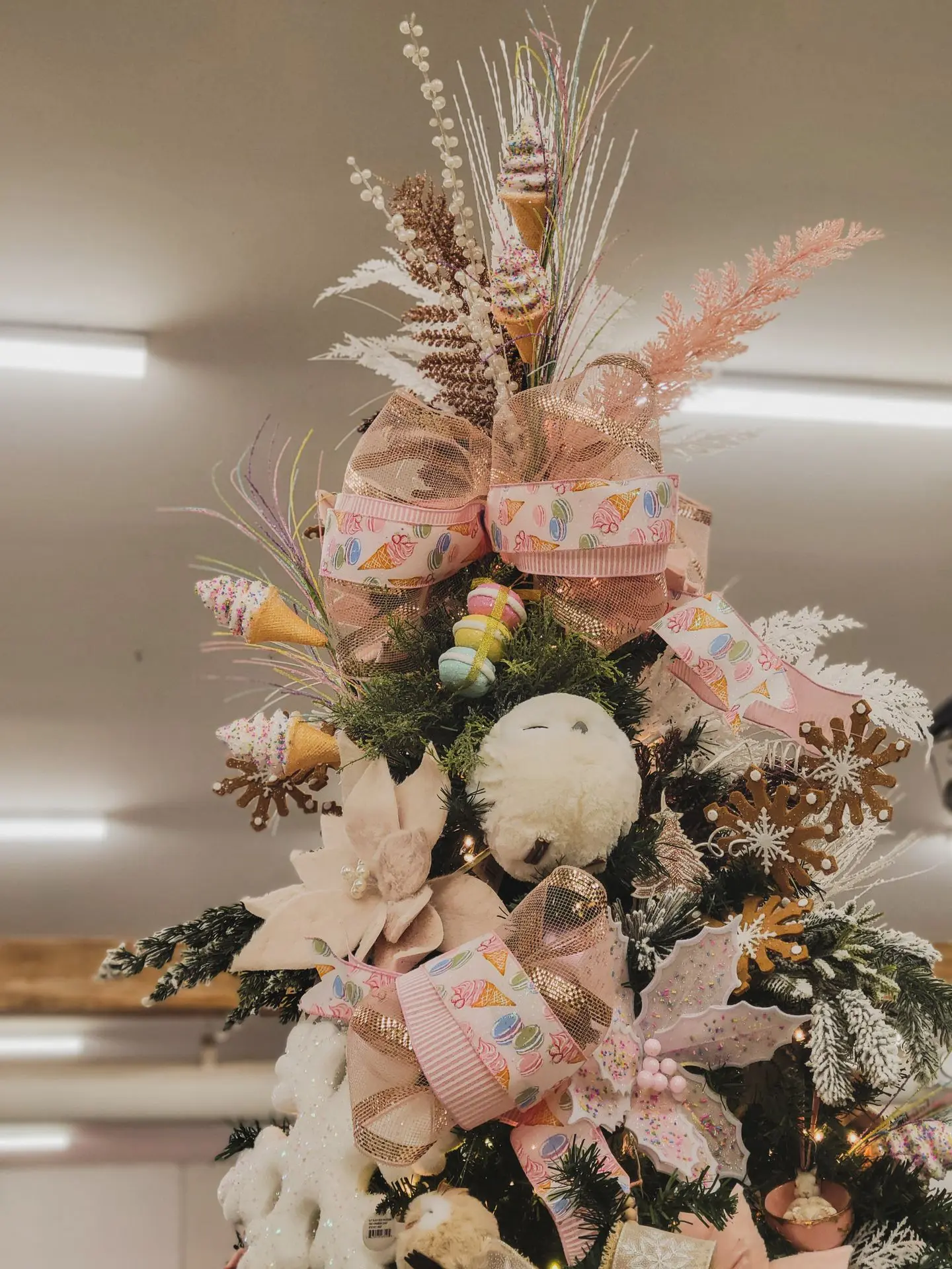 Boucle Sapin de Noël Atelier Art de la boucle parfaite Serres St-Élie