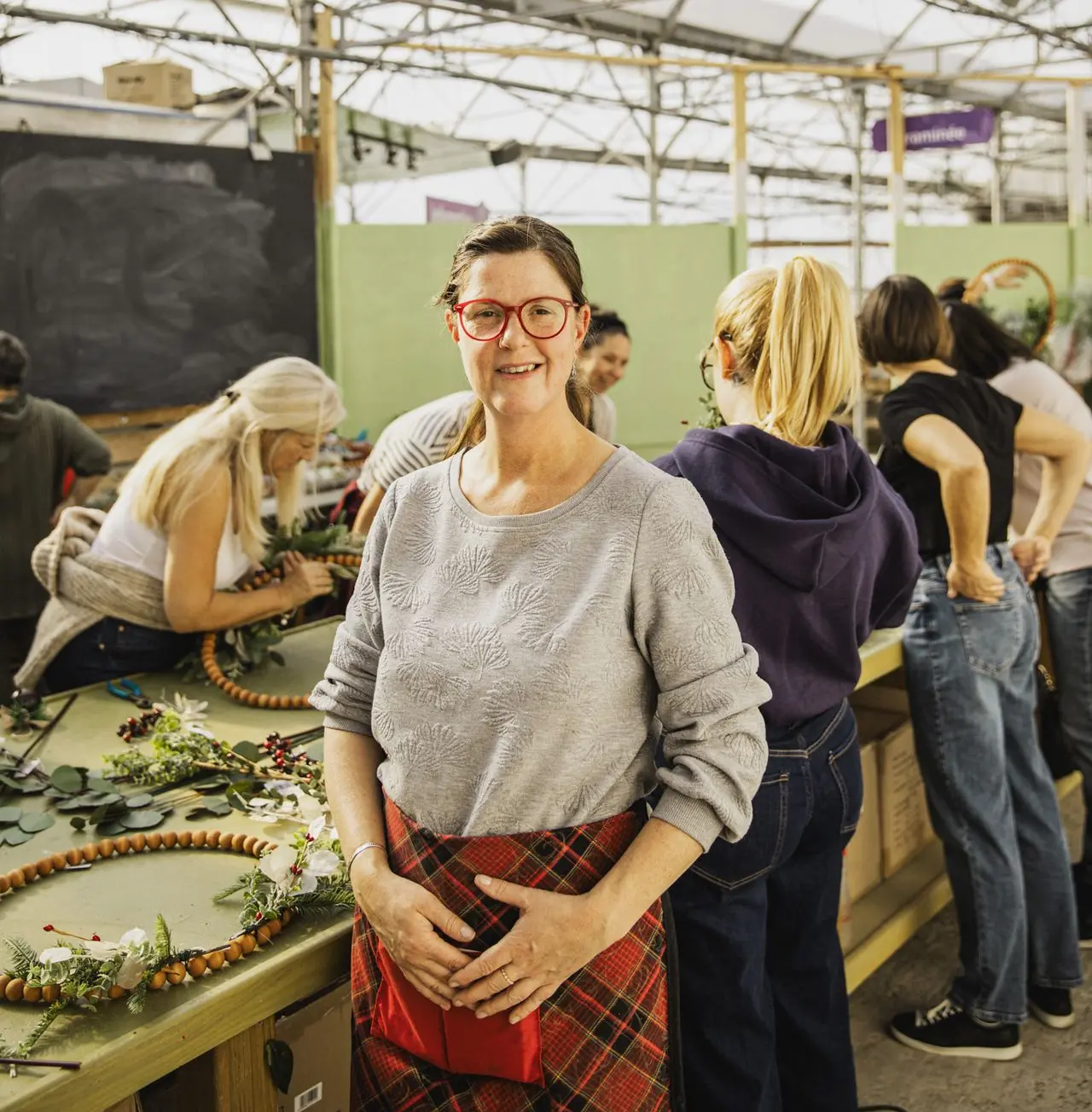 Francine Pilotte Animatrice Ateliers Serres St-Élie Francine Pilotte Animatrice Ateliers Serres St-Élie