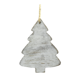 [XM-JC5602] Ornement : Sapin blanc en bois