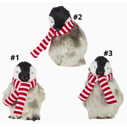 Ornement: Pingouin avec foulard