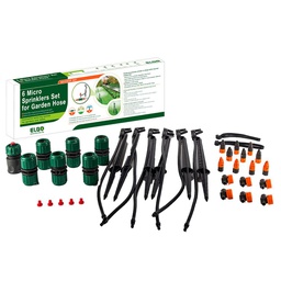 Set de 6 micro-arroseurs pour tuyau d'arrosage de jardin