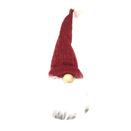 [R7312] Gnome bonnet rouge en laine