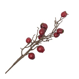 [XM-HB1754] Branche décorative: Baies rouges